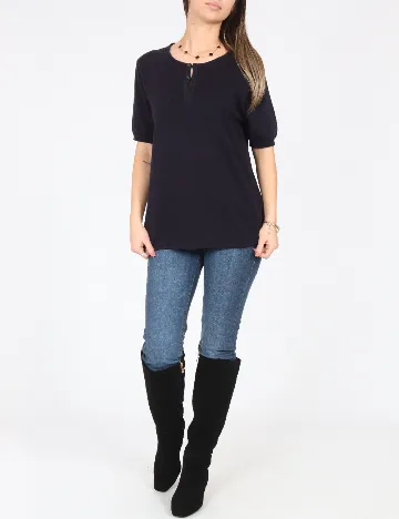 Bluza Zara, bleumarin Albastru