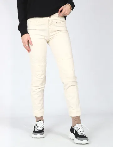 Pantaloni Zara, crem Crem