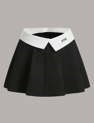 Fusta SHEIN CURVE, negru