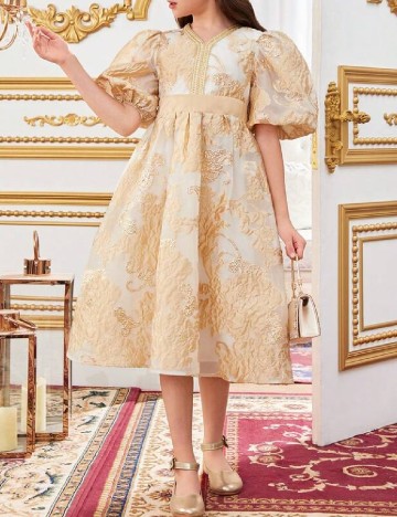 Rochie Shein Kids, alb/crem