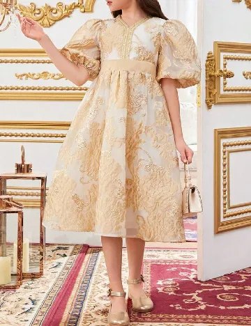 Rochie Shein Kids, alb/crem Crem