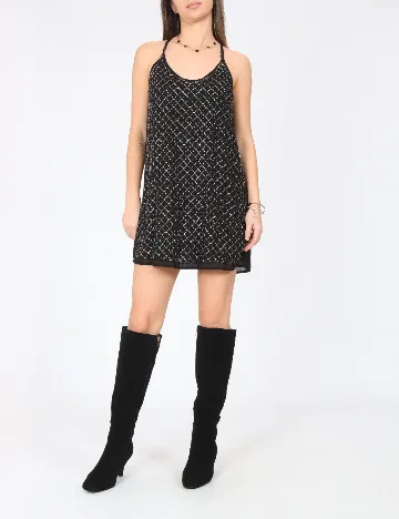 Rochie scurta Bershka, negru Negru