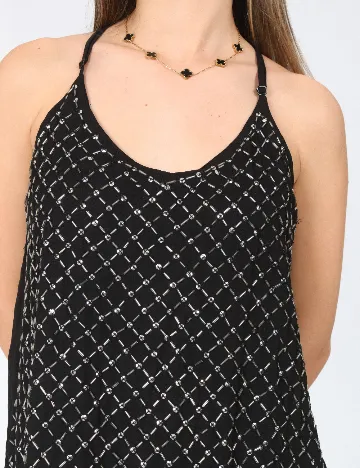 Rochie scurta Bershka, negru Negru