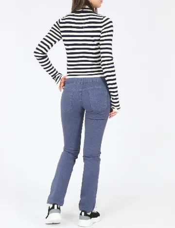 Pantaloni Zara, albastru Albastru