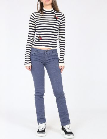 Pantaloni Zara, albastru