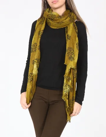 Esarfa Zara, verde Verde