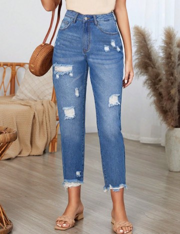 Blugi SHEIN, albastru