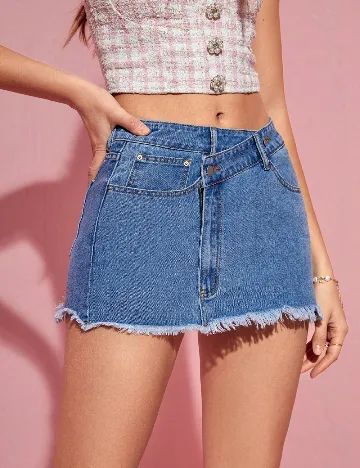 Fusta SHEIN, albastru Albastru