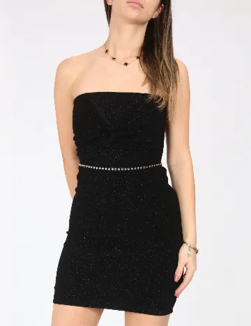 Rochie scurta Bershka, negru Negru