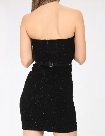 Rochie scurta Bershka, negru Negru