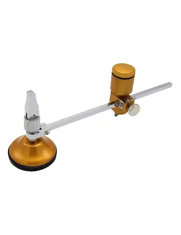 Taietor circular reglabil pentru sticla SHEIN, auriu Galben