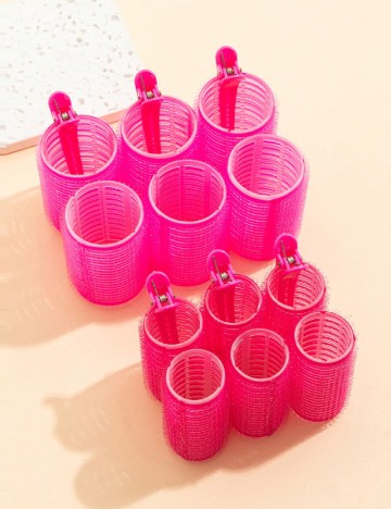 Set bigudiuri SHEIN, roz