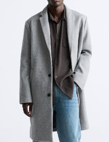 Palton Zara, gri