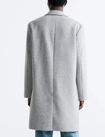 Palton Zara, gri Gri