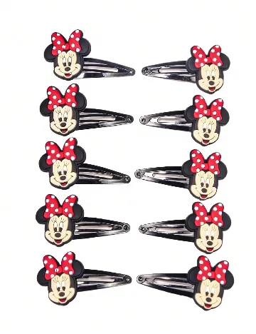 Set clame de par 10 bucati SHEIN, mix culori Mix culori