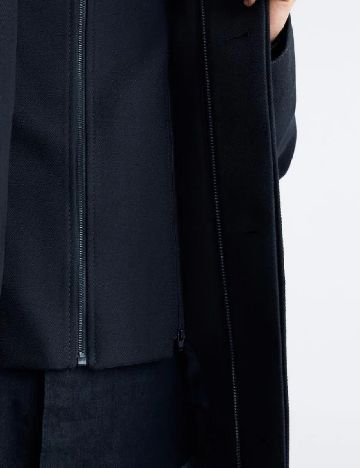 Palton Zara, bleumarin