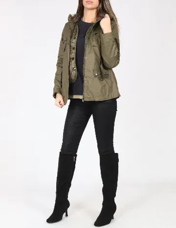 Geaca Zara, kaki Verde