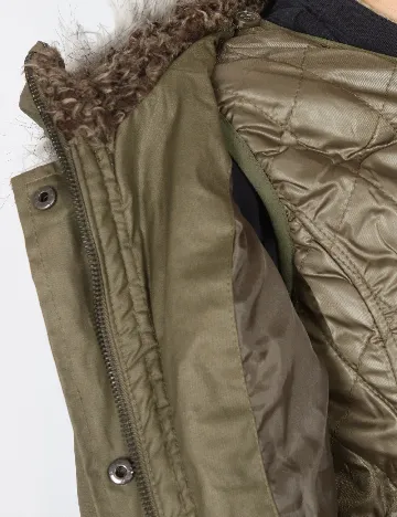 Geaca Zara, kaki Verde