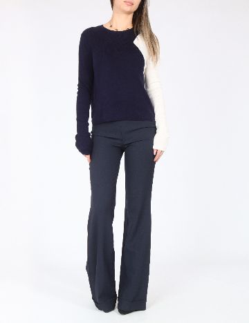 Pantaloni Bershka, bleumarin