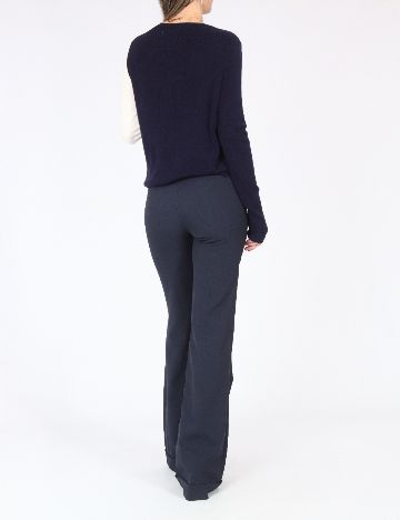 Pantaloni Bershka, bleumarin