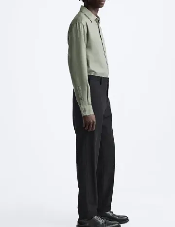 Camasa Zara, verde Verde