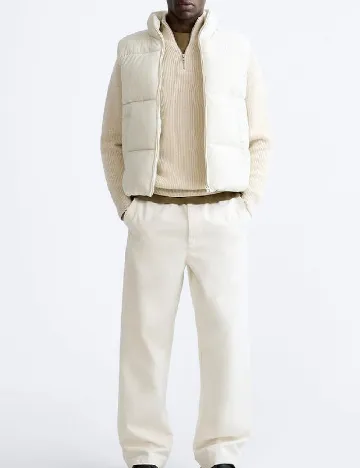 Vesta Zara, ecru Alb