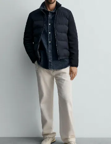 Geaca Zara, negru Negru