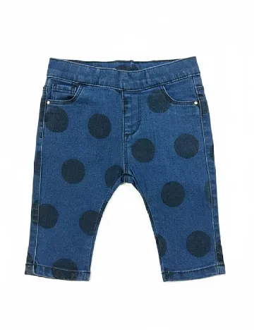 Pantaloni Zara, bleumarin Albastru