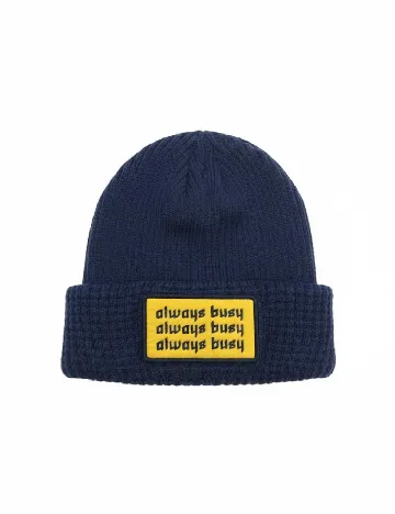 Caciula Pull&Bear, bleumarin Albastru