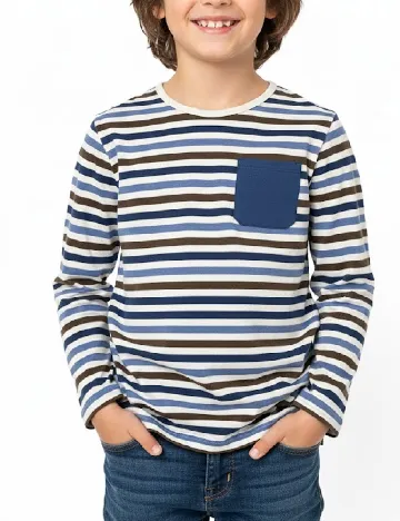 Bluza Zara, albastru Albastru