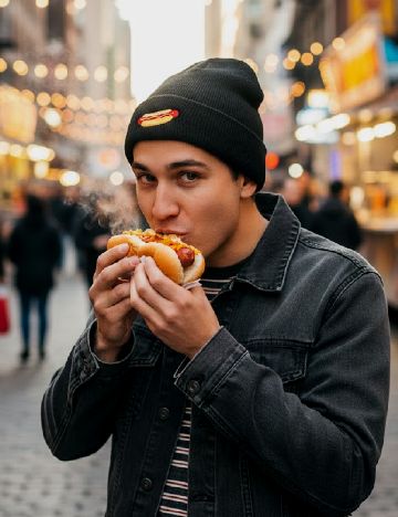 Caciula Pull&Bear, negru