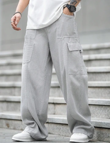 Blugi SHEIN, gri Gri