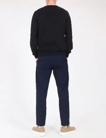 Pantaloni Zara, bleumarin Albastru
