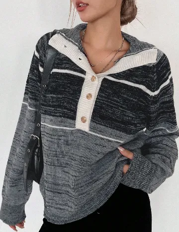 Pulover Dazy, gri Gri