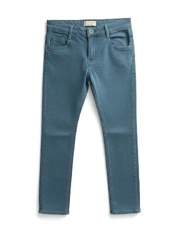 Pantaloni Zara, albastru Albastru