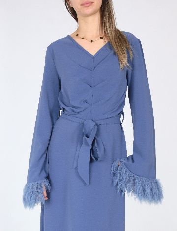 Rochie lunga SHEIN, albastru