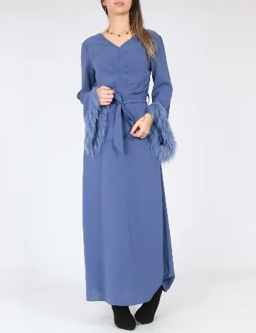 Rochie lunga SHEIN, albastru Albastru