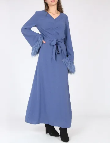 Rochie lunga SHEIN, albastru Albastru