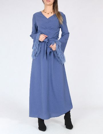 Rochie lunga SHEIN, albastru