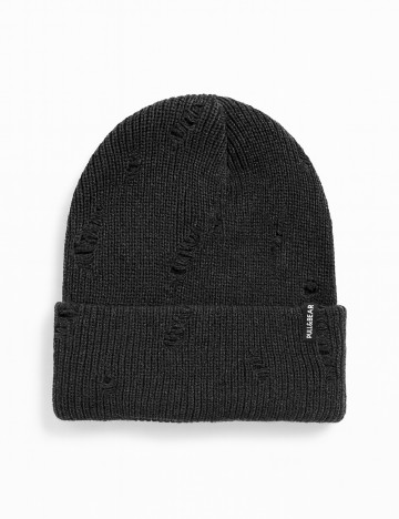 Caciula Pull&Bear, gri inchis