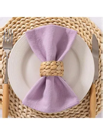 Set servetele de masa 6 bucati SHEIN, mov Mov