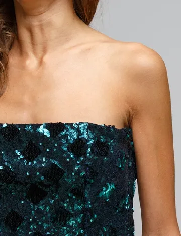 Top Zara, verde Verde