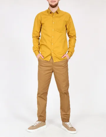 Camasa Zara, mustar Galben