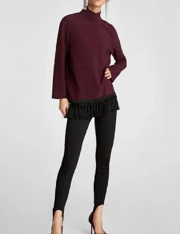 Bluza Zara, pruna Mov