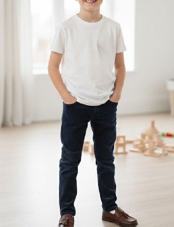 Pantaloni Zara, bleumarin