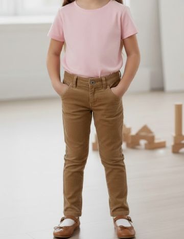 Pantaloni Zara, maro