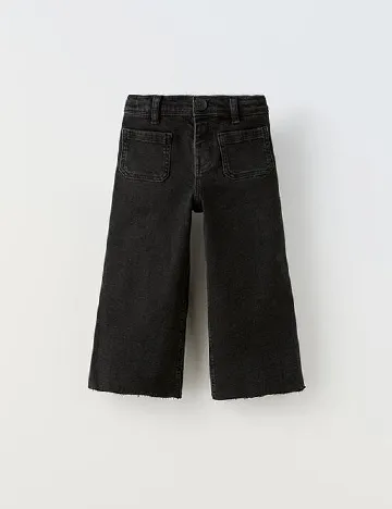 Blugi Zara, negru Negru