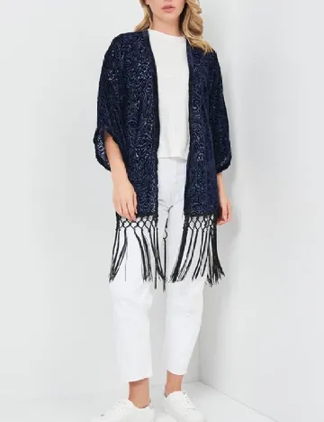 Cardigan Zara, albastru Albastru