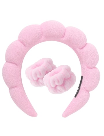 Set bentita pentru machiaj SHEIN, roz