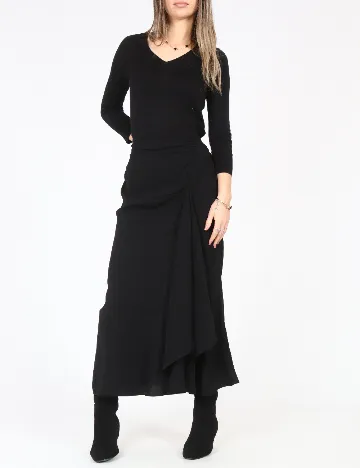 Fusta Zara, negru Negru